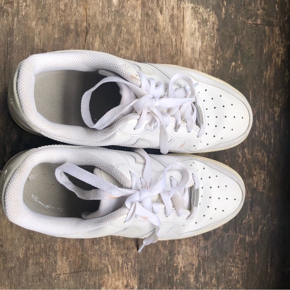 Nike Air Force 1 '07 Womens White Athletic Shoes Sneakers 315115-112 Size 8 - Picture 7 of 13
